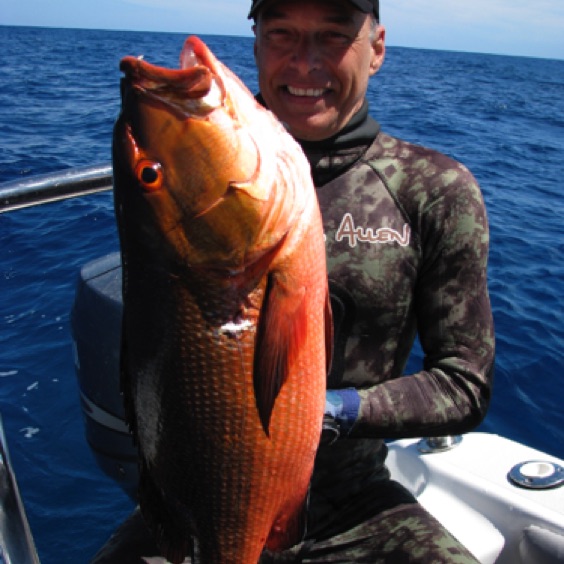 Jeremy's (not submitted) red snapper world record